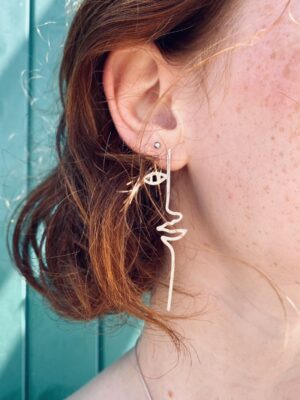 Boucles d’oreilles Visages